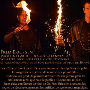 Conférence magiciens feux & effets spéciaux